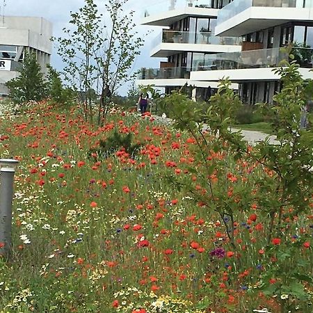 Bo Med Stil Og Udsigt Til Aarhus Lystbadehavnアパートメント エクステリア 写真